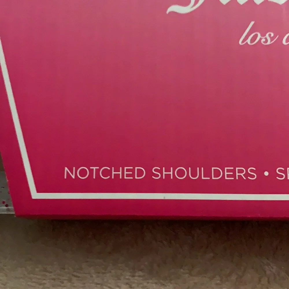 Juicy couture set of 10 clear hangers